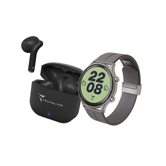 Smartwatch Techmade Dynamic 2.0 in Acciaio TM-DYNAMIC2-GY - TM-DYNAMIC2-GY